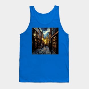 Starry Night in Diagon Alley Tank Top